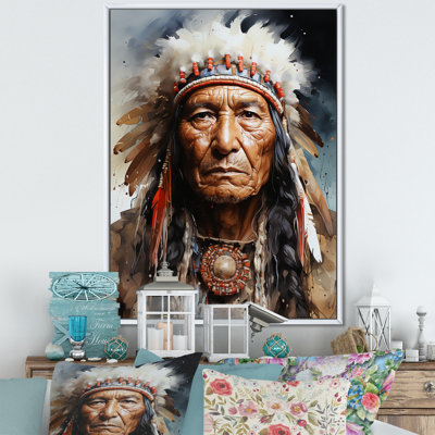 " Native Spirited Lakota Portrait "
