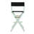30" Folding Director Chair with Canvas-19623376-19623365