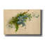 Epic Graffiti 'Forget-me-not'  by Art Licencing Studio Canvas Wall Art, 60" x 40"-109181040