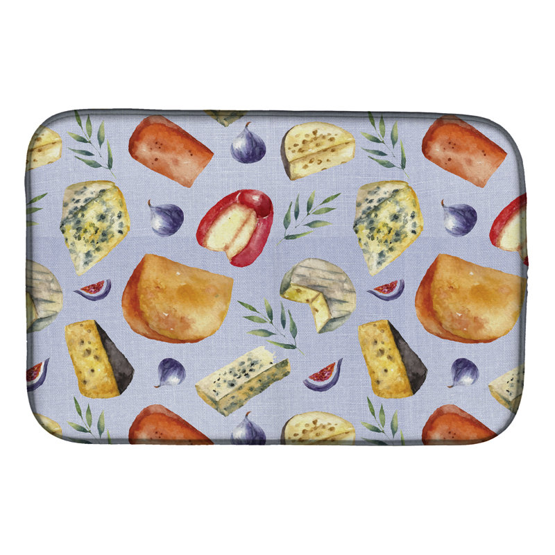 Tapis de séchage assortiment de fromages