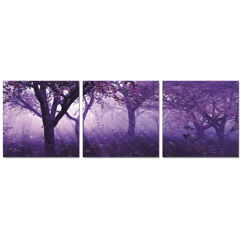 3 Piece No Frame Print