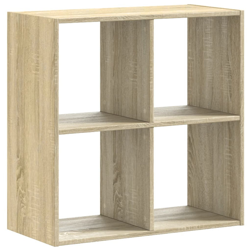 Selven 68.5cm H x 68.5cm W Bookcase, Sonoma Oak