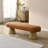 Dining Bench For Dining Room, Upholstered Bedroom End Of Bed Entryway Bench, Boucle Ottoman For Living Room, 64"L Stool Top Wood Leg 300 LBS Weight Capacity-420868942-420868937-405067566
