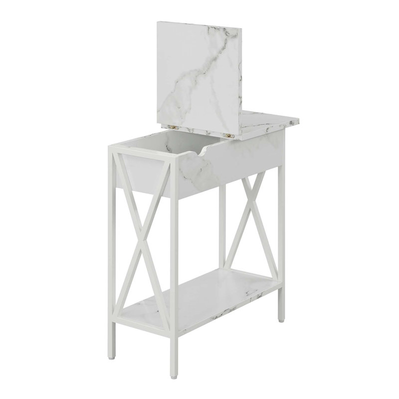 Table de bout avec rangement Gabryela