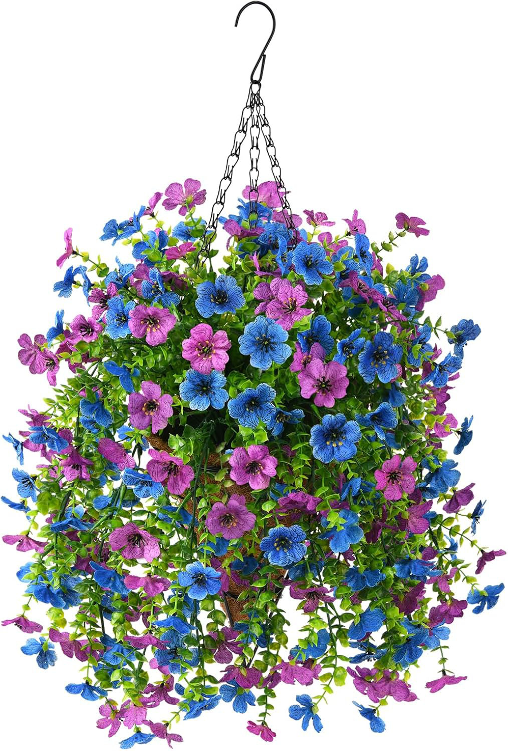 Primrue Artificial Hanging Flowers With Basket - Wayfair Canada