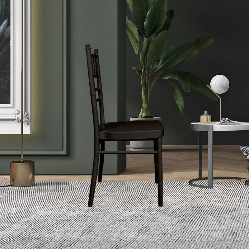 Chaise d'appoint Chiavari, Noir