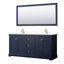 Meuble-lavabo double autoportant 60 po avec plateau en quartz Avery-98251170-98251171-98251176