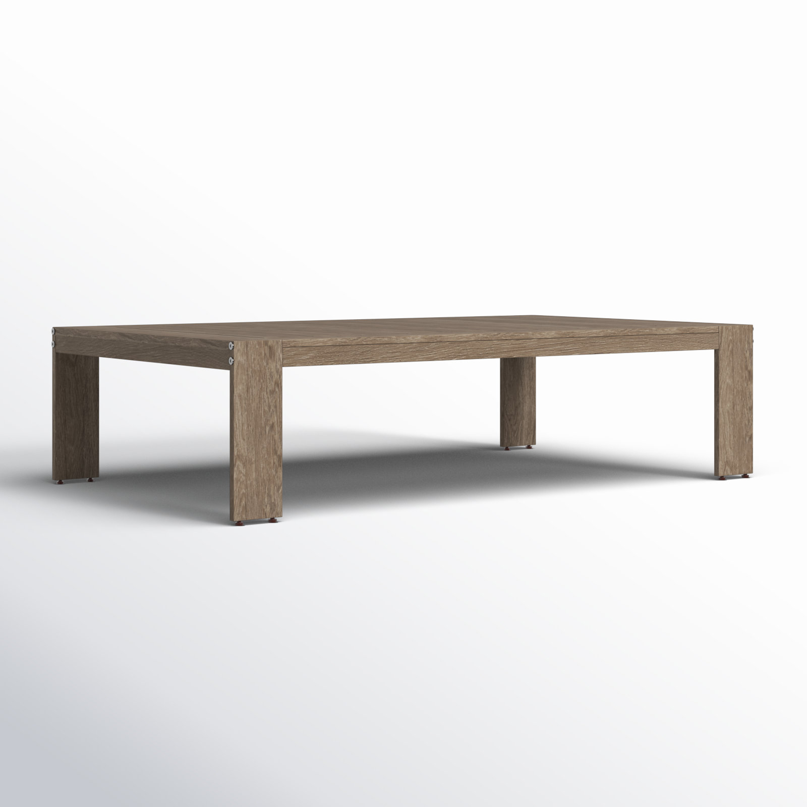 Harbor 51'' Outdoor Coffee Table, Gray