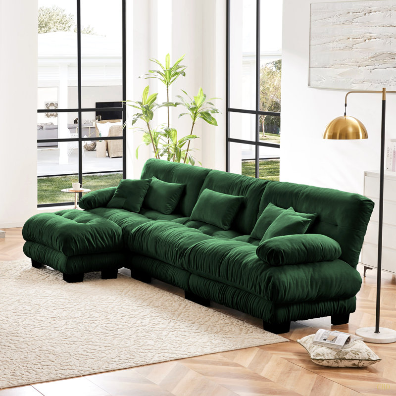 Canapé modulaire Luxury Luxury, Vert