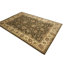 Tapis brun traditionnel fait à la main 6X9 Peshawar