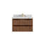 Ensemble de meuble-lavabo simple 36 po avec plateau en quartz Shaiann