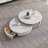 Modern Simple Nesting Rock Slab Coffee Table Set