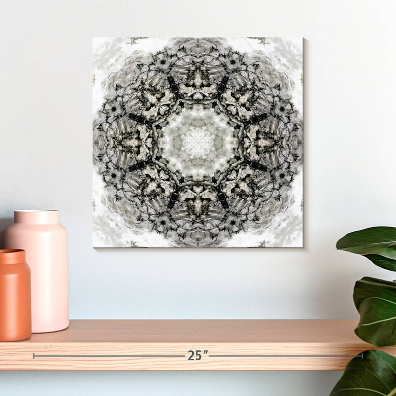 Avery Black White Kaleidoscope II
