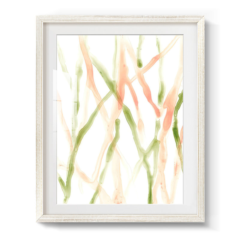 Runnel XIII -Framed Print, 28.5" H x 20.5" W, White