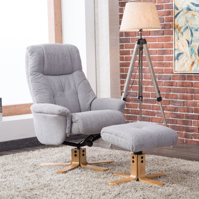 Billings 80cm Wide Swivel Standard Recliner