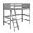 Solid Wood Loft Bed With Ladder