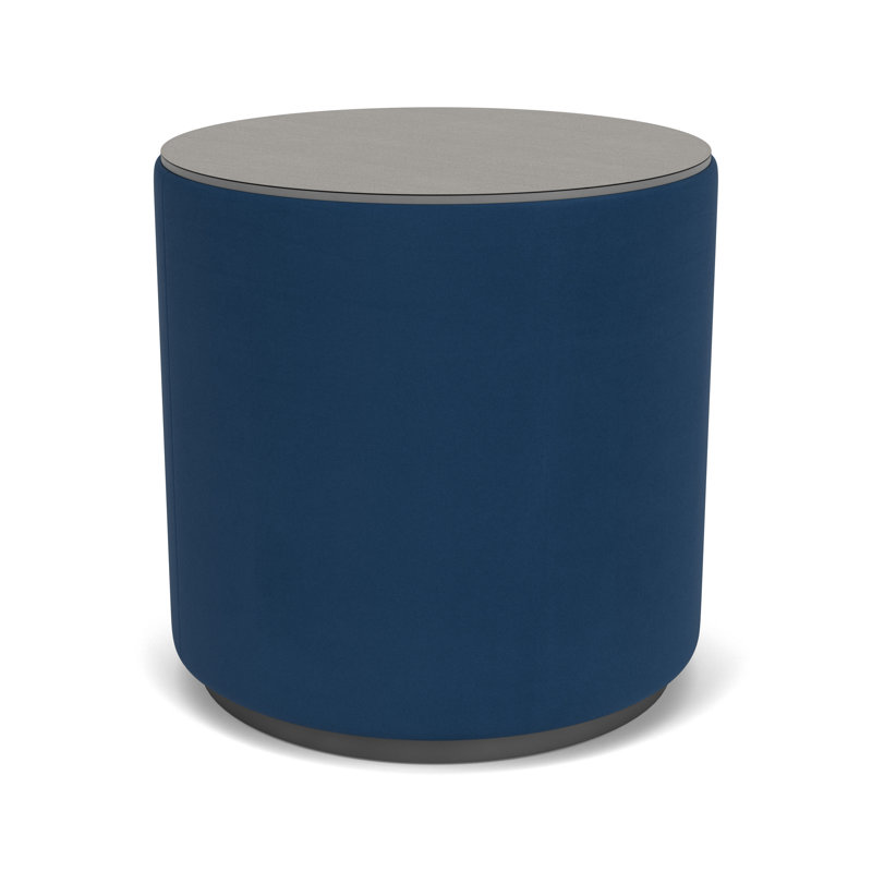 Table de réception avec plateau en stratifié Darsey, 20", Sergé sarrasin, Gris anthracite; Patriot Plus Blue Ridge