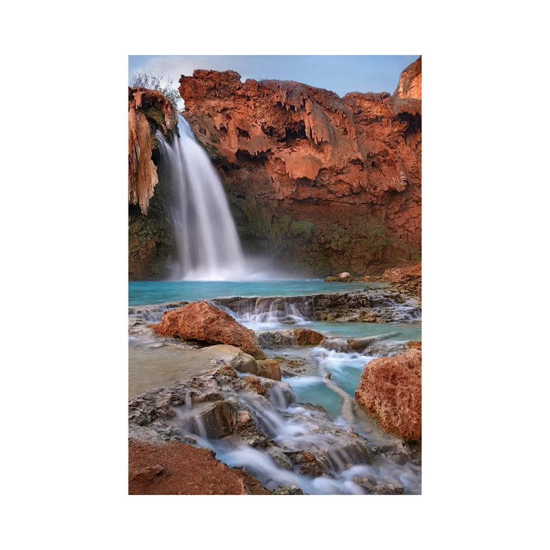 Havasu Falls, Grand Canyon, Arizona III - Wrapped Canvas Print, 101.6 cm H x 66.04 cm W x 1.91 cm D