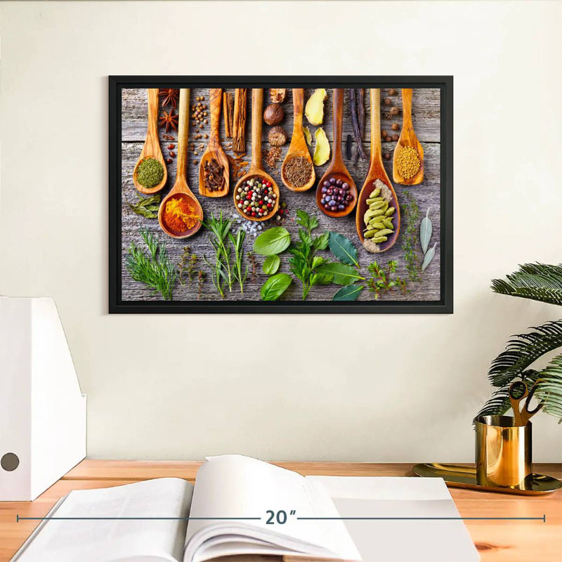 Yarlin Herbs And Spices, 9" H x 13" W
