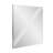 Adoree V Grooved Square Mirror