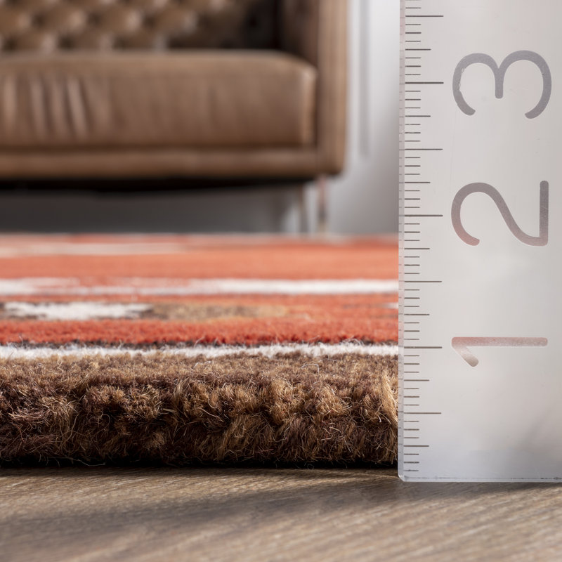 Saphirra Wool Southwestern Indoor Rug, Rectangle 8'6" x 11'6"