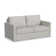 Flex Square Arm Modular Loveseat with Reversible Cushions