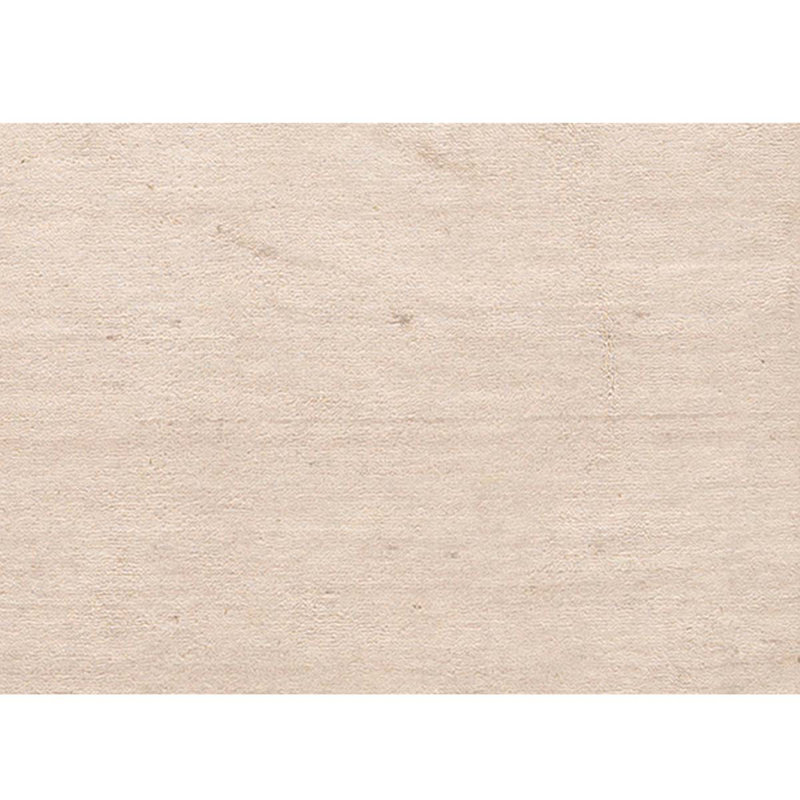 Tapis rose en laine et coton noué à la main