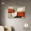 «Rust Forms III», reproduction d'art sur toile encadrée par Art Remedy, cadre blond, 45 x 30-1094063686-1094063680