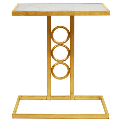 Ringlet Stone Top End Table