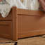 Lit plateforme en bois massif Lamari avec pied de lit et lit gigogne-2020591145-2020591144