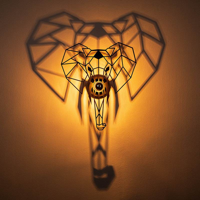 Melstone Wood Flush Mounted Sconce