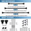 Sigmund Adjustable 0.62'' Double Curtain Rod-807281209-807281211