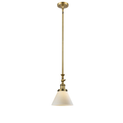 Luminaire suspendu conique à 1 lumière Harbert