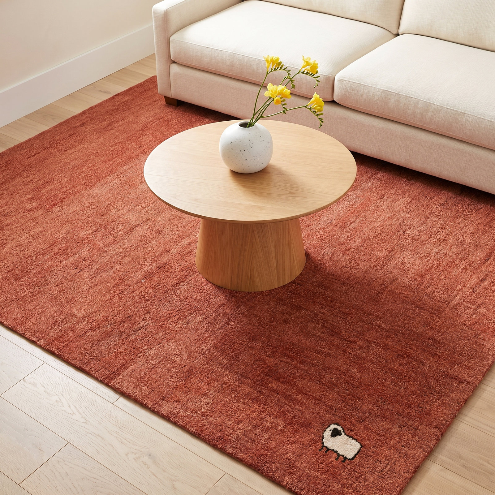 Racheal Hand-Tufted Rug, Rectangle 4' x 6'