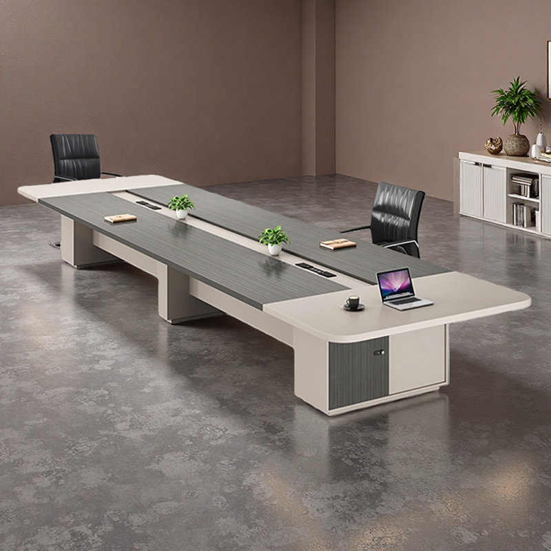 Table de conférence simple et moderne, H 29,52 po x L 157,48 po x l 59 po