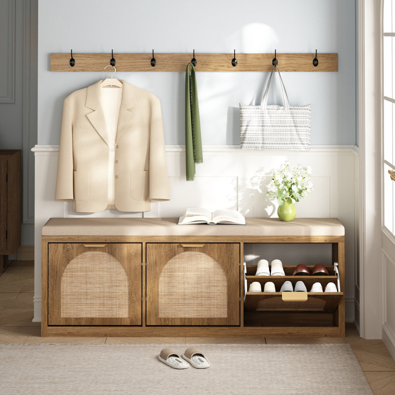 Banc de rangement pour chaussures Anteus