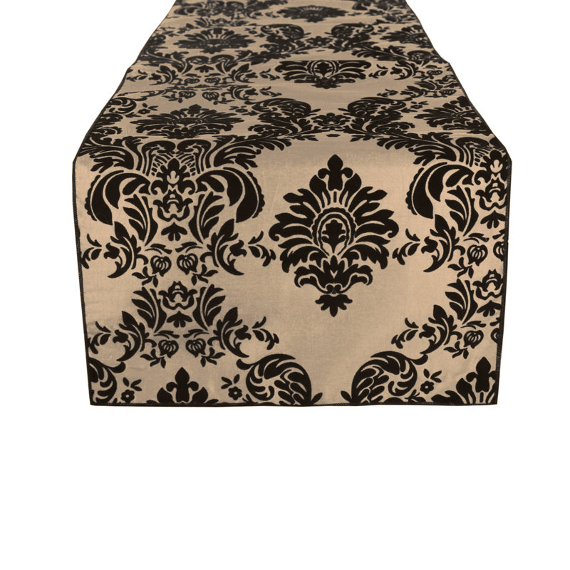 Batum, Black/Beige, 108" x 12"