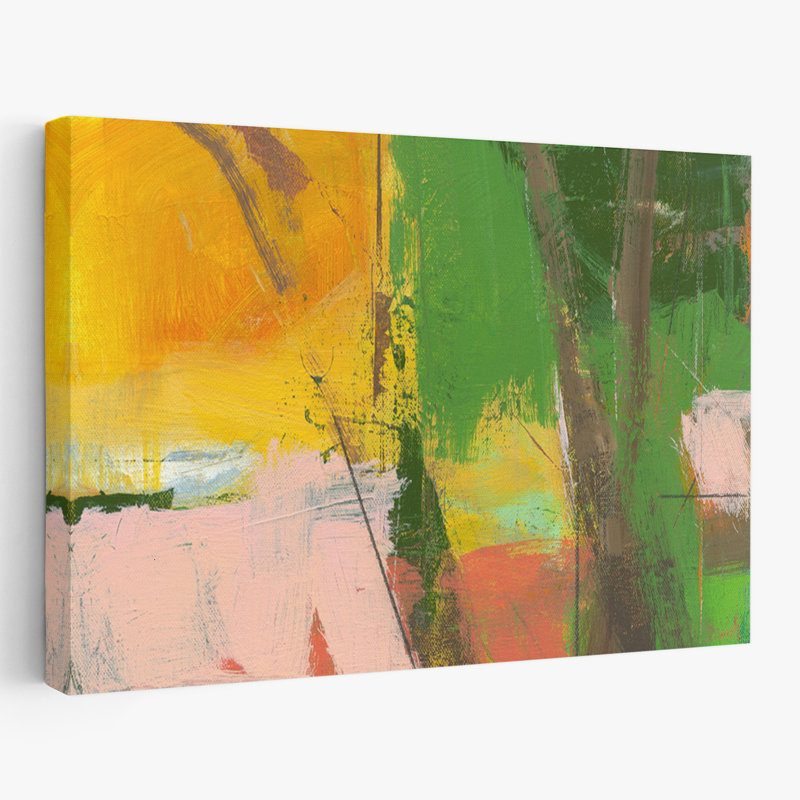 «Pink Light Fragment 9» - Art abstrait, H 24 po x l 36 po