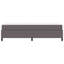 Structure de lit en similicuir gris 35,4 "x 74,8" Vidaxl-621659013-621659015