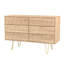 Baturhan 6 Drawer Wide Chest (Ready Assembled)-2067303724