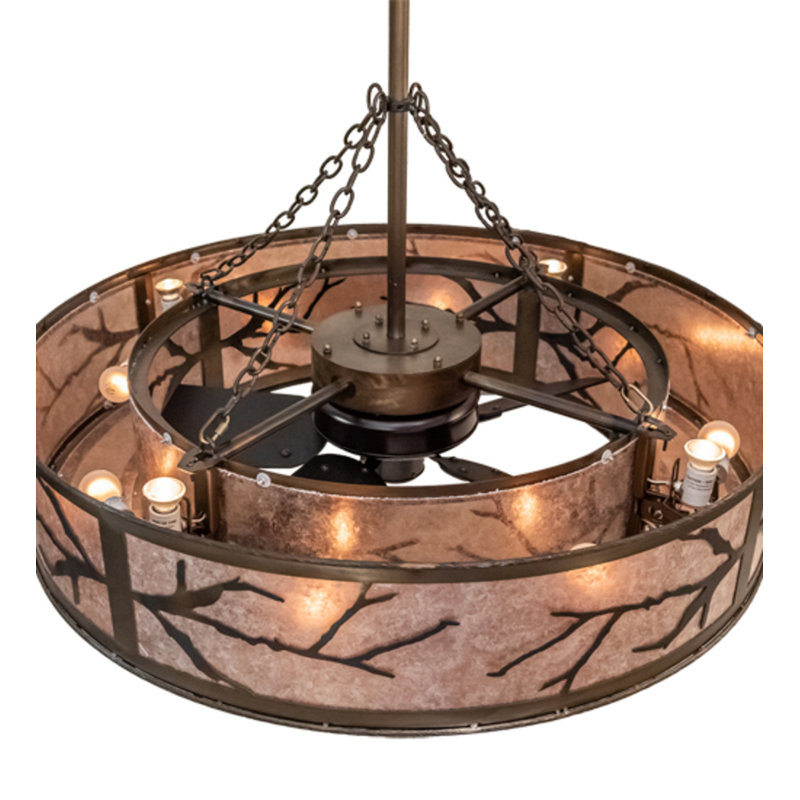 Branches Downrod Ceiling Fan