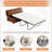 Folding Ottoman Sleeper Bed with Mattress Convertible Guest Bed-4995485