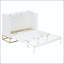 Grand lit escamotable Murphy avec portes en bois et pieds en métal-843954857