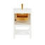Meuble-lavabo avec tablette réglable-129461477