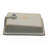 13.75"X20.25" White Ceramic Vertical Undermount Bathroom Sink With Overflow(Includes Only The Bathroom Sink)