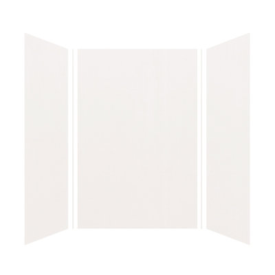 Ensemble de panneau de douche 3 pièces à surface solide Expressions, 72 po de hauteur
