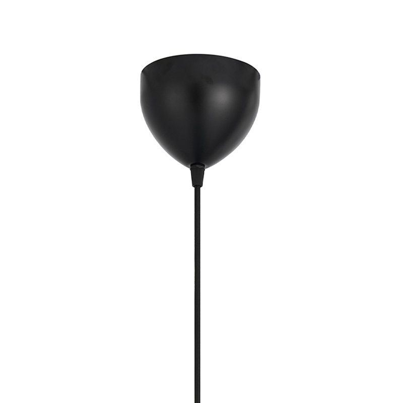 1 - Light Satin Pendant, Black
