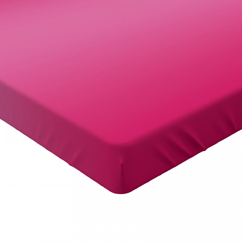 Microfiber Abstract Fitted Sheet, Queen Fitted Sheet, Pink, 100% Brushed microfiber fabric
