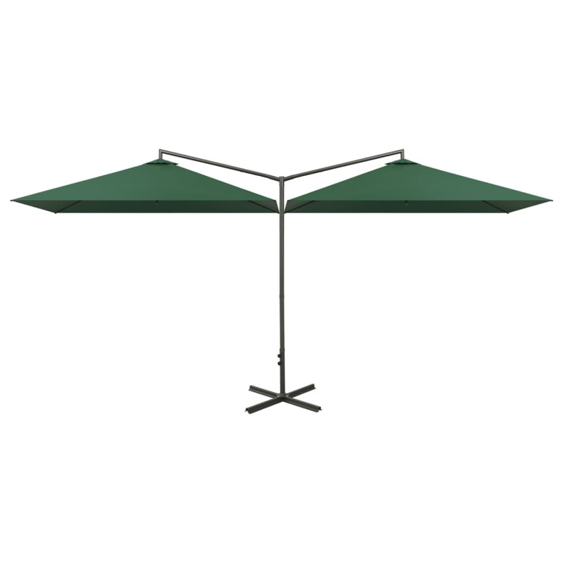 Nido 290cm Cantilever Parasol, Green