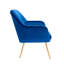 41.4cm H Velvet Upholstered Armchair-1505306915